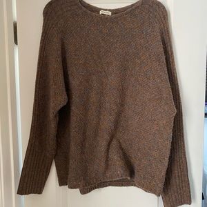 Brown/ Blue sweater